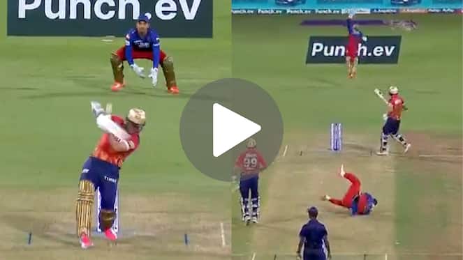 [Watch] Anuj Rawat's Jumping Catch, Yash Dayal's Deadly Bouncer Ends Sam Curran's Stay